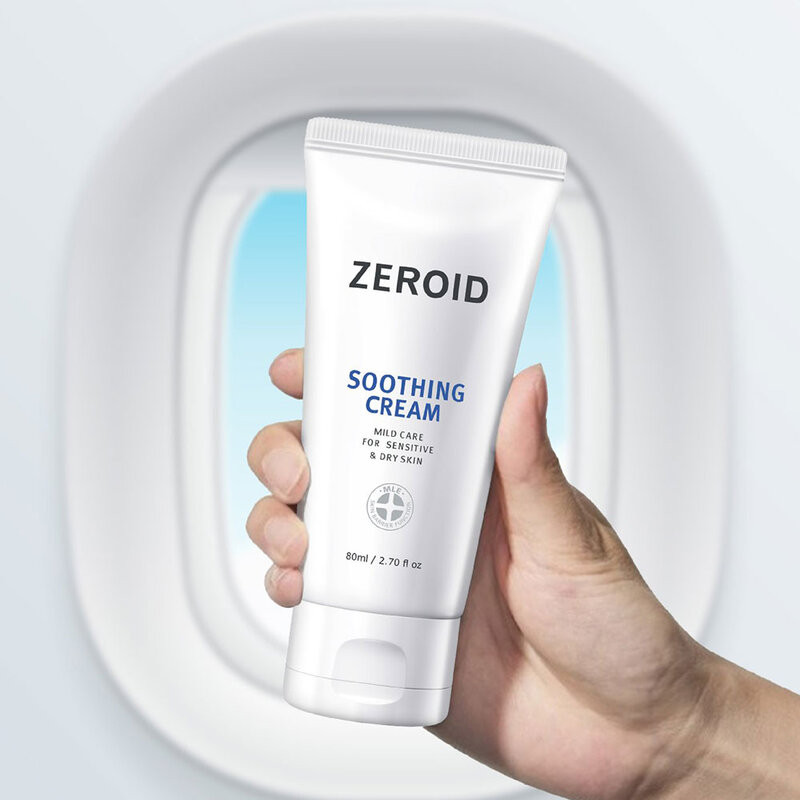 ZEROID Soothing Cream 80ml มอยส์เจอไรเซอร์สูตรอ่อนโยน เพื่อผิวบอบบางแพ้ง่าย. — صورة 3