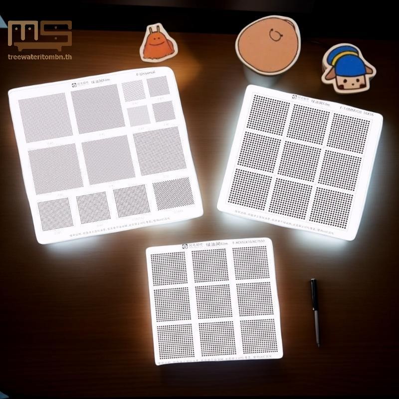 Tt Hole Spacing 0.3/0.35/0.375/0.4/0.5/0.58/0.6/0.8/1.0 มม.Universal สีเขียวน้ํามันสุทธิ UV Solder M