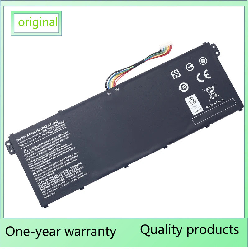 แบตเตอรี่แล็ปท็อปใหม่ AC14B18J AC14B18J 11.31V 3246mAh V5-132 V3-371-55DT สำหรับ ACER Aspire V3-111 