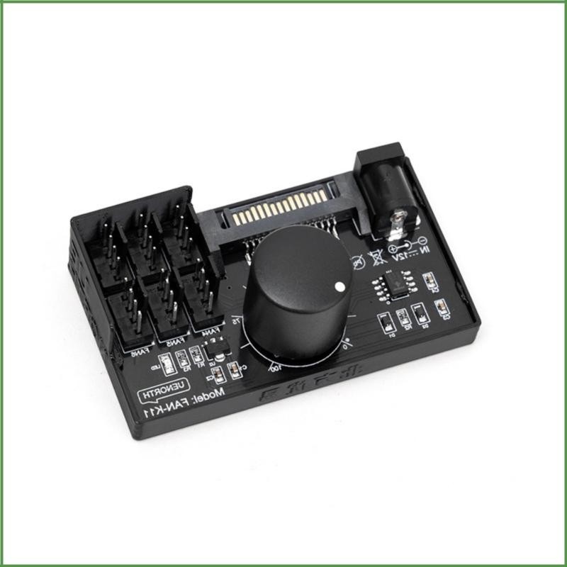 BON PWM Fan Speed Controller Power Fan Governor NAS Server Fan Speed Regulator PWM