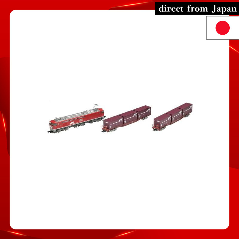 TOMIX N Gauge EF510 Container Train Set 92417 Model Railroad Freight Car