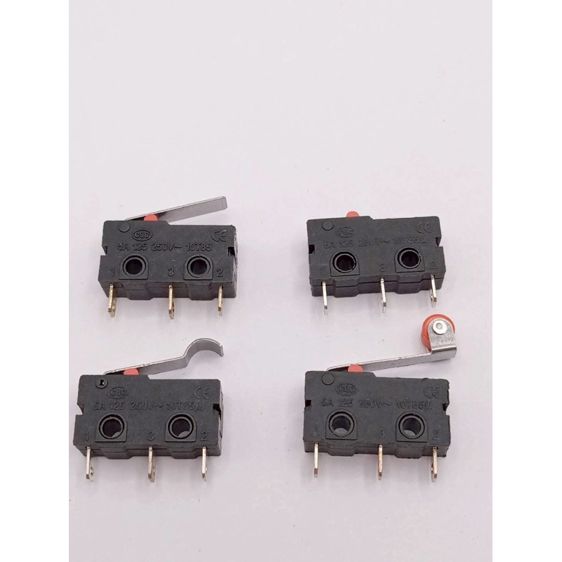 จากไทย ลิมิต สวิตซ์ สวิทซ์ Mini Micro Limit Switch NO NC 3 Pins PCB Terminals SPDT 5A 125V 250V 28mm แพ็พร้อมส่ง