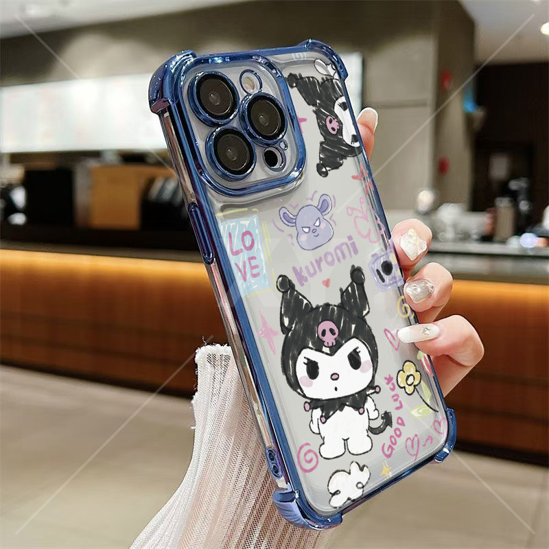 เคส Samsung A07 A17 A26 5G A06 5G A06 A56 5G A36 5G A16 5G A70 A70S A55 5G A35 5G A25 5G A71 4G A7 2018 A10 M10 การ์ตูนKuromi - รูปที่ 4
