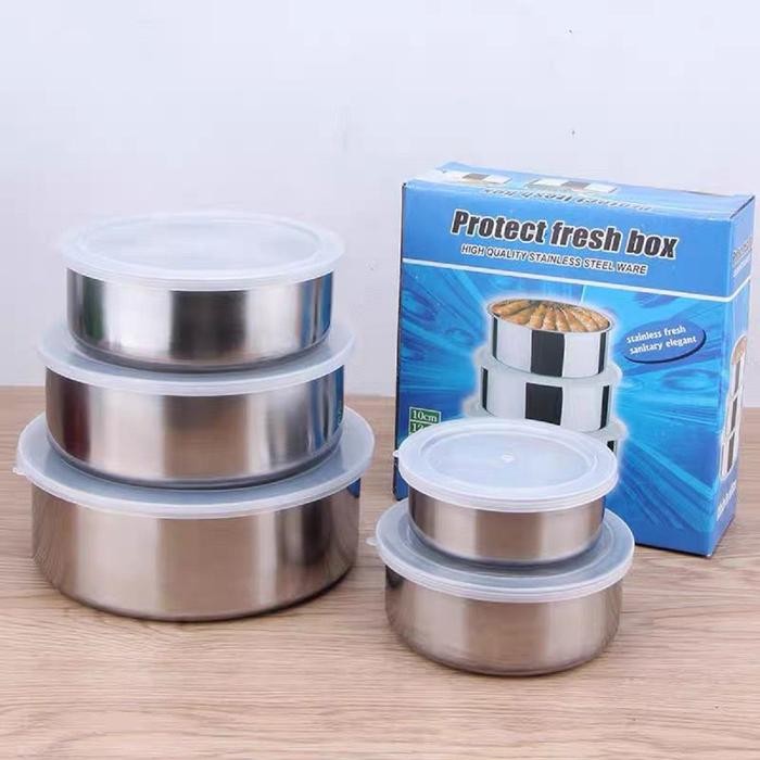 AL FRESH BOX กล่องอาหารสแตนเลส 5 TIER / 5-TIER 5 IN 1