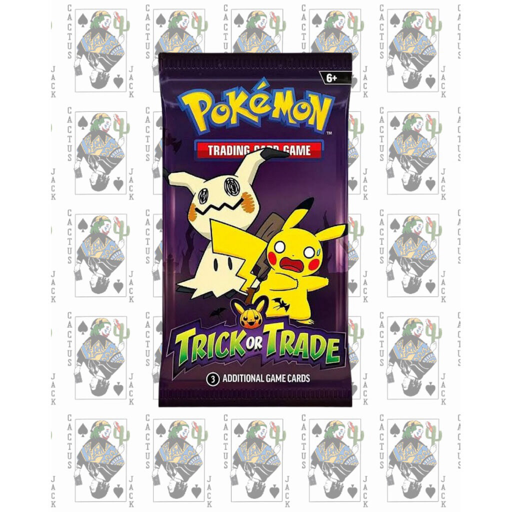 [Pokemon ENG][Booster Pack][x1pack(3 cards)] Trick or Trade BOOster Pack 2023 (การ์ดแท้ภาษาอังกฤษ)