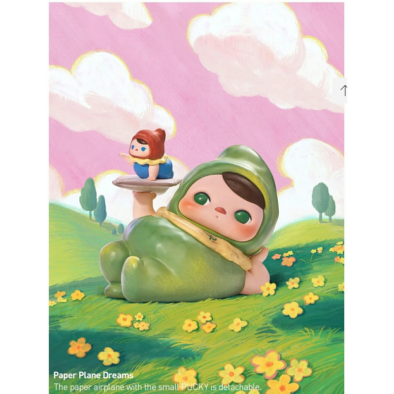 POP MART Hand in Hand Series ยืนยัน : PUCKY - PAPER PLANE DREAMS - usa