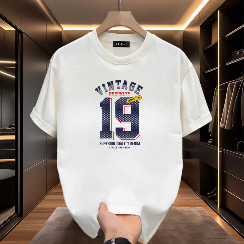 H-apparel shop เสื้อยืดแขนสั้น ผ้านุ่มใส่สบายฯ มี 5 สีหลายไซส์เลือกได้ M-2XL B0003