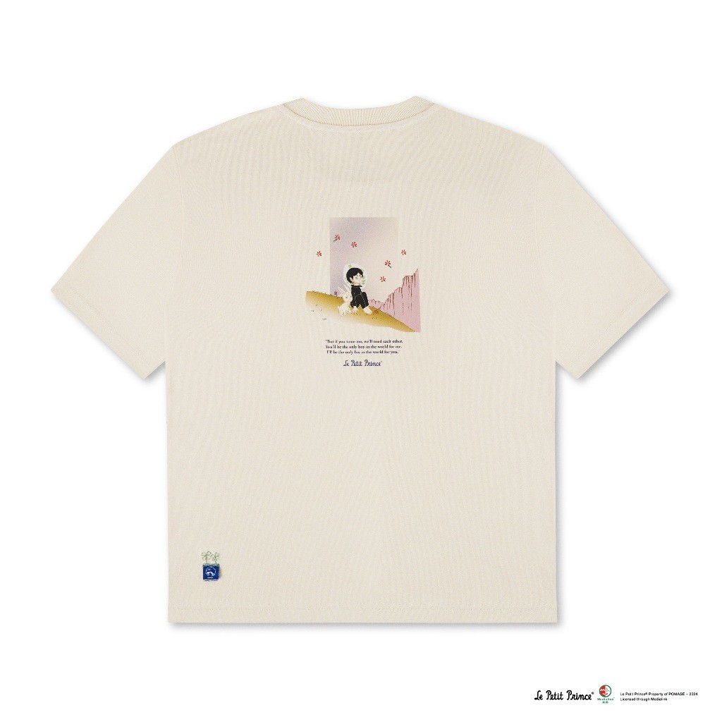 STA.STA.olulo teeเสื้อยืดโอเวอร์ไซซ์ ลาย The Fox (The Fox Oversize T-Shirt - olulo x Little Prince)