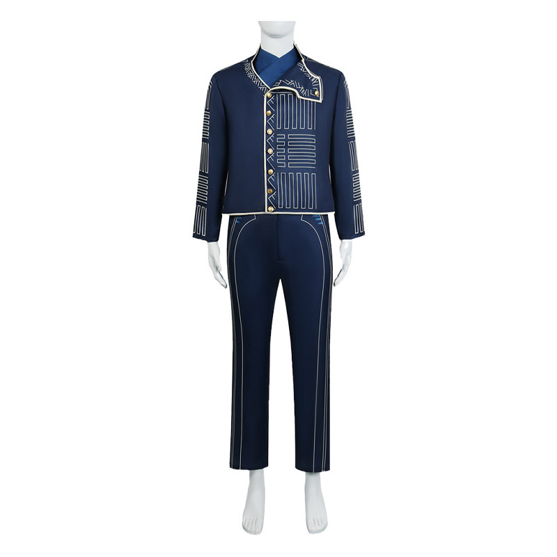 ชุดคอสเพลย์ Wicked Prince Fiyero สีฟ้า สำหรับชาย พร้อมสวมในงานคาร์นิวัลและฮาโลวีน