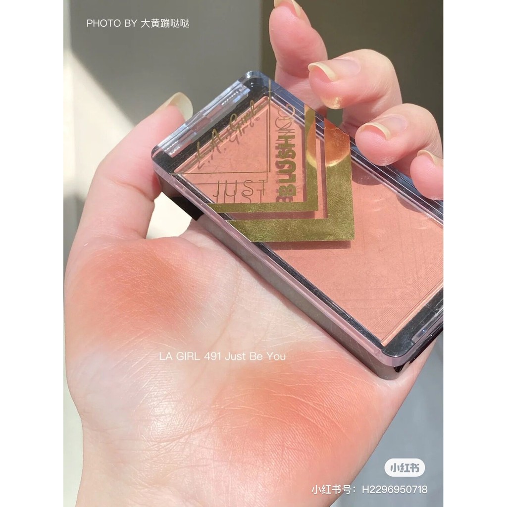 LA girl/洛 Sugi girl Kid JUST BLUSHING POWDER 单色红 7G