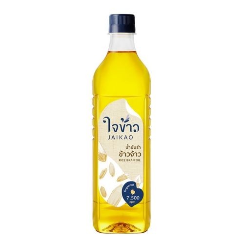 ใจข้าว น้ำมันรำข้าวจ้าว ขนาด 1 ลิตร/ขวด RICE BRAN OIL 1 LITR/BOT