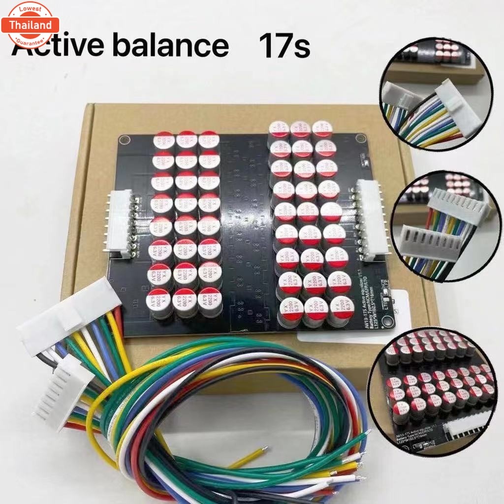 【จัดส่งจากกรุงเทพ】COD Active Balance LiFePo4 NMC  แอคทีฟ าลานซ์  4s 8s 12s 13s 14s 15s 16s 17s 5A  A