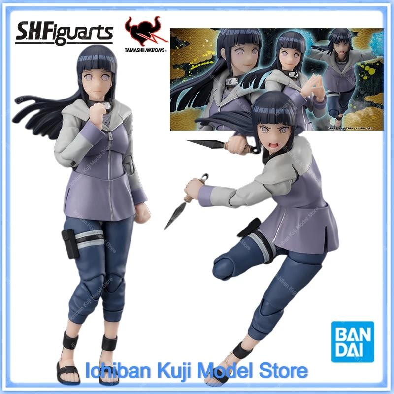 100% Original ในสต็อก Bandai Naruto SHFiguarts SHF Hinata Hyuga Virtual Byakugan Action Figure Colle
