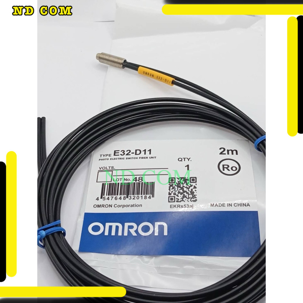 ส่งด่วน E32-D11 PHOTO ELECTRIC SWITCH FIBER UNIT จัดส่งทันที