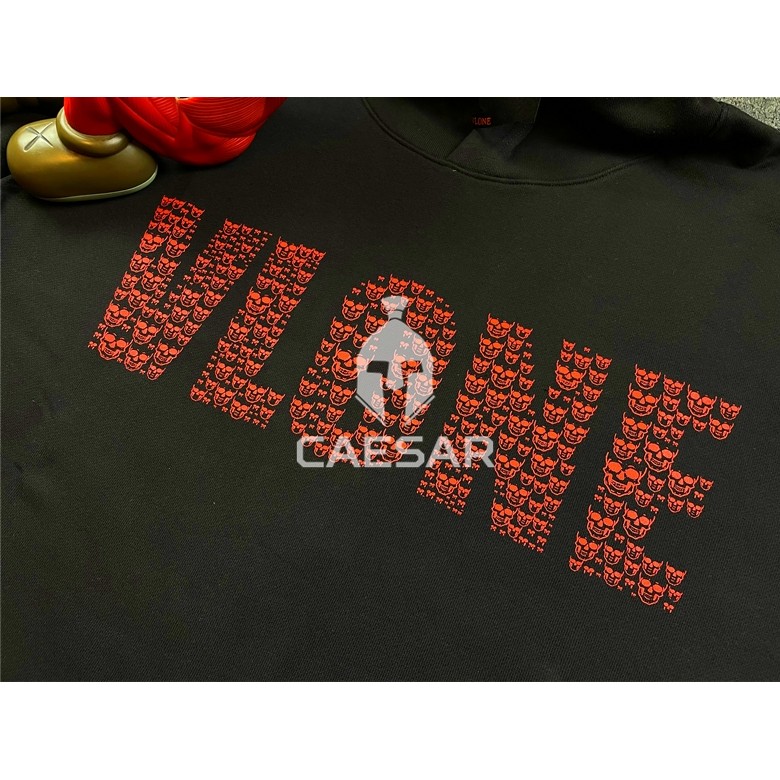 พร้อมส่ง VLONE เสื้อฮู้ดสเวตเตอร์ ออกแบบ.Big V สคัลลี