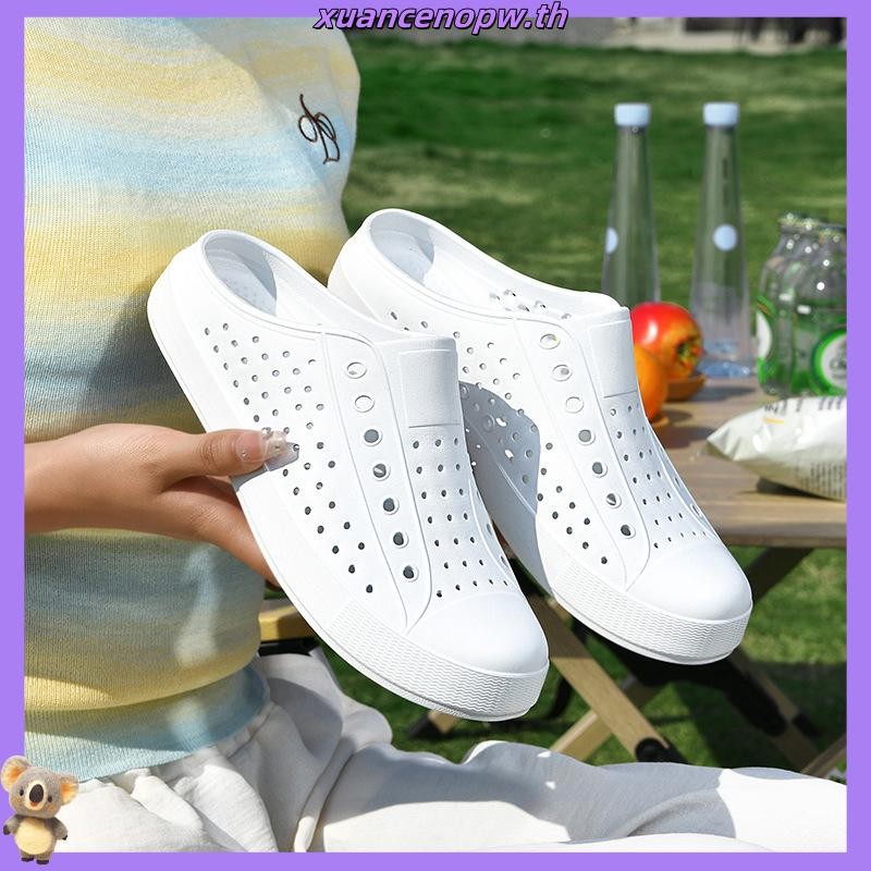 Wnc Native รองเท้า รองเท้าพื้นเมือง สําหรับผู้ชาย ผู้หญิง รองเท้าแตะ พร้อมฟรี jibbitz