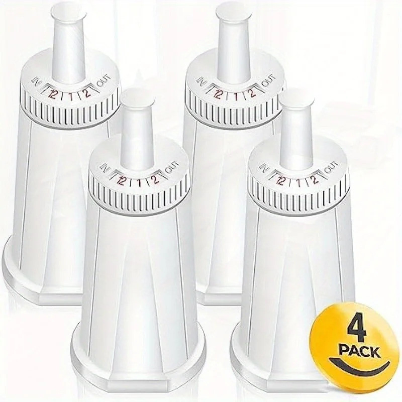 2/4 แพ็คกรองน้ําทดแทนสําหรับ Breville Sage Claro Swiss สําหรับ Oracle Barista Bambino Espresso เครื่