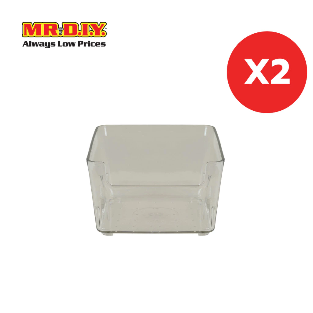 [2 แพ็ก] MR.D.I.Y. กล่องอะคลิลิกอเนกประสงค์ ขนาด 10 X 10 X 6 ซม.