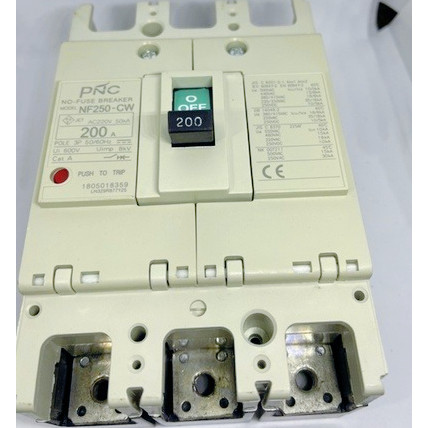 ส่งจาก กทม NF-250cw3p 200Aแบรกเกอร์ พร้อมส่งออกบิลได้