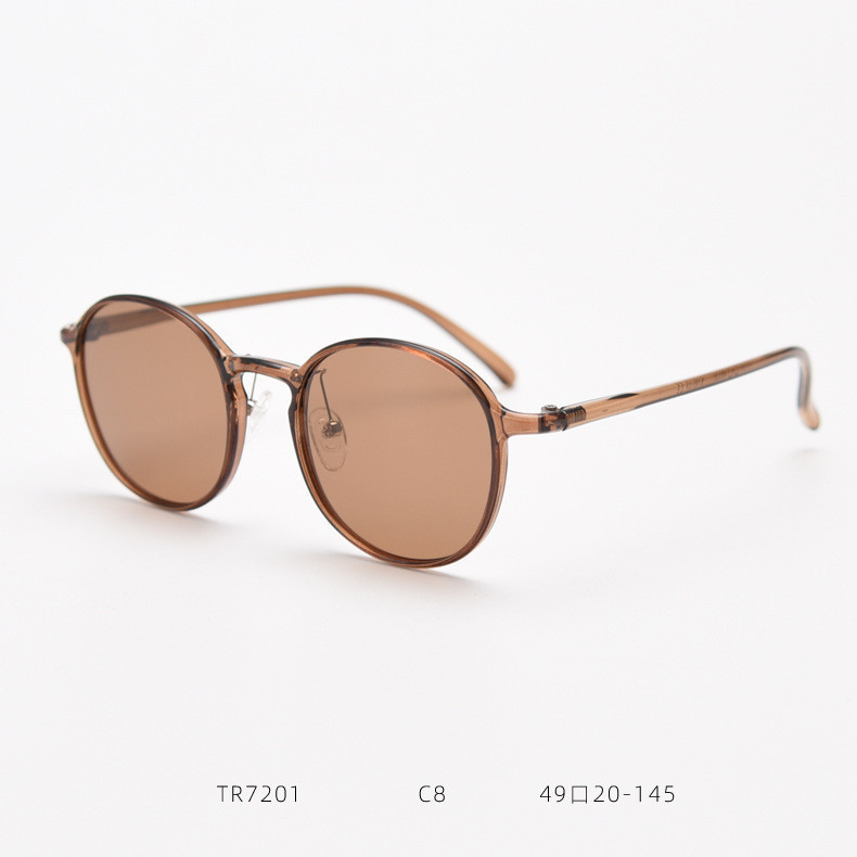 แว่นกันแดดโพลาไรซ์ TR90 สไตล์เรโทร อินเทรนด์ สำหรับทั้งผู้ชายและผู้หญิง ต้านUV400 - รูปที่ 3