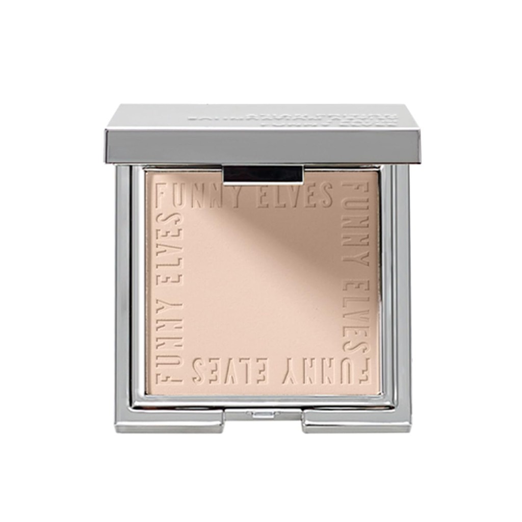 Funny Elves Powder Makeup Face Long Lasting Photosensitive Concealer Cosmetics Smooth (C1) 1 Count