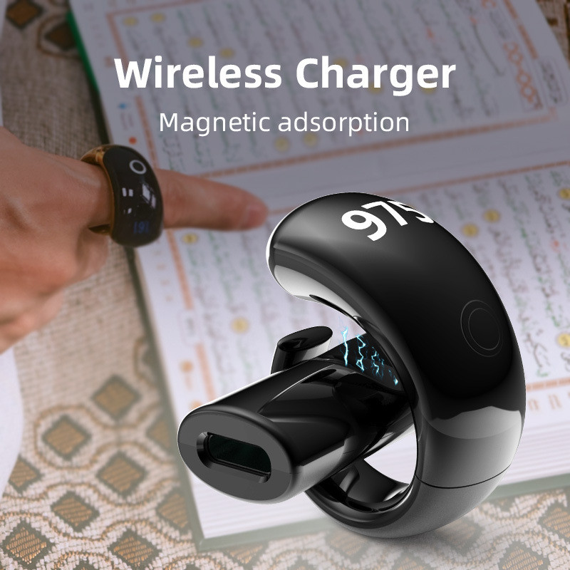 跨境爆款智能戒指sq976多功能防水智能控制蓝牙戒指智能计数指环