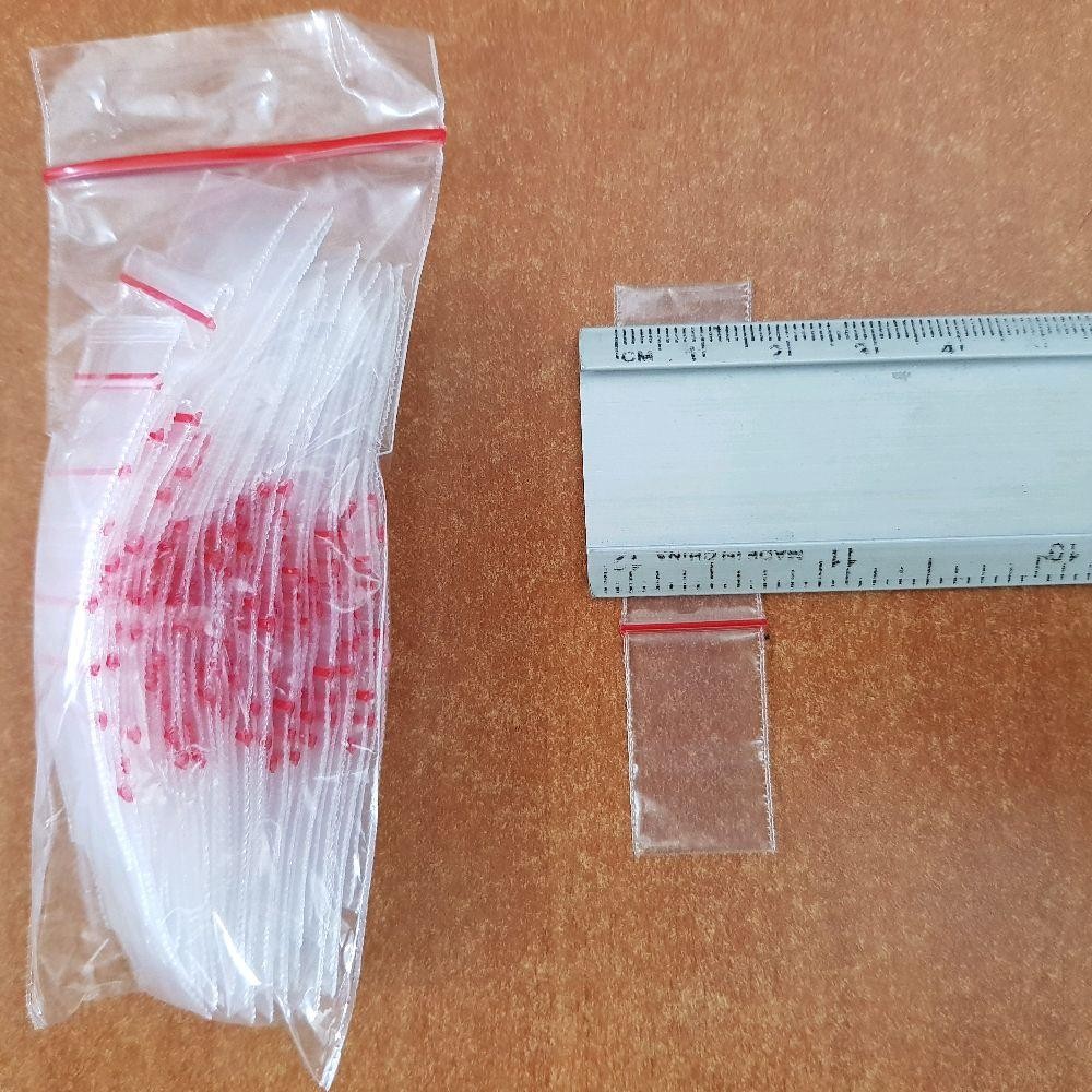 คลิปพลาสติกขนาดเล็ก ขนาด 1.6 (เนื้อหา 100LBR ไม่ใช่ 1000LBR)