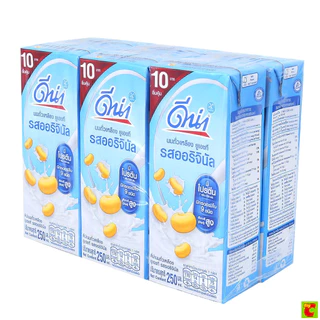 ดีน่า นมถั่วเหลือง ยูเอชทีรสออริจินัล 250 มล. X 6 ชิ้น