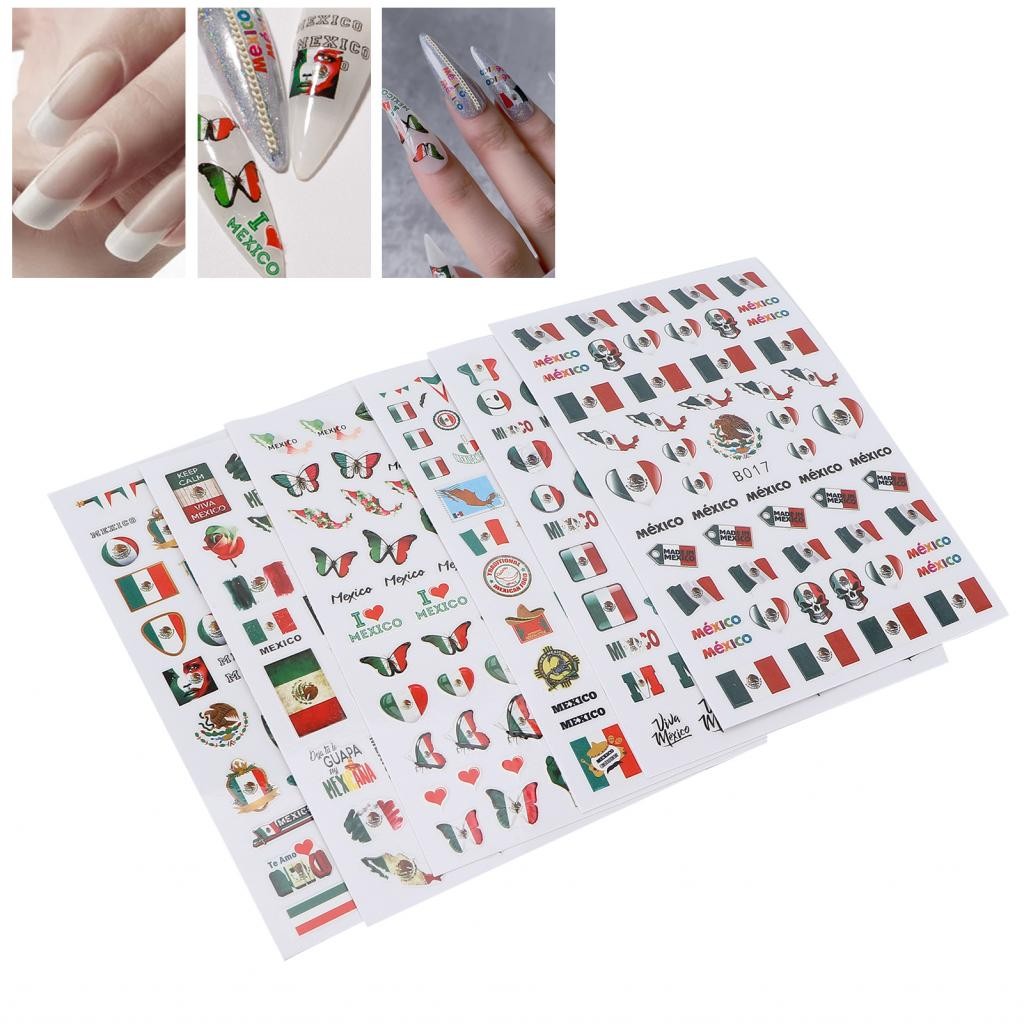 Nail Art Sticker Compact Portable Decal สําหรับ Salon Women Artist Home