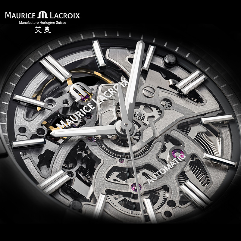 [ผลิตภัณฑ์ใหม่] Maurice Lacroix Maurice Lacroix 2022 Hollow ML115 Automatic Mechanical Watch Male
