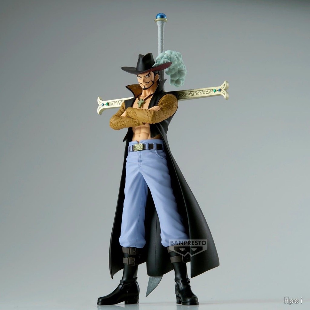 Glasses Factory One Piece DXF Great Road Hawkeye Mihawk Scenery Figure