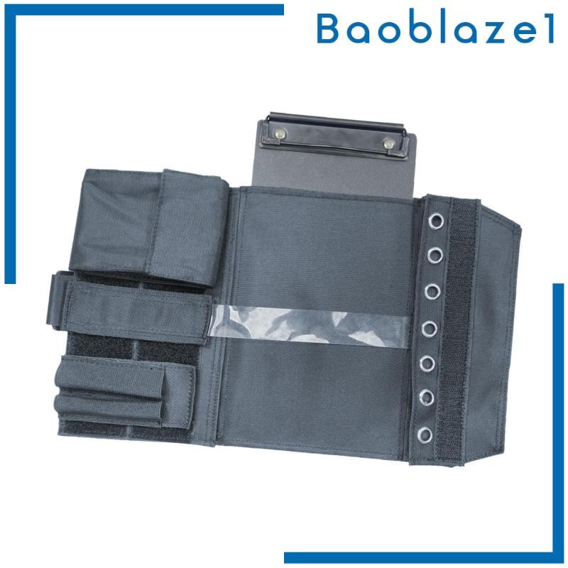 [Baoblaze1] Pilot Kneeboard Professional Pilot Notepad Holder สําหรับการดูการบิน