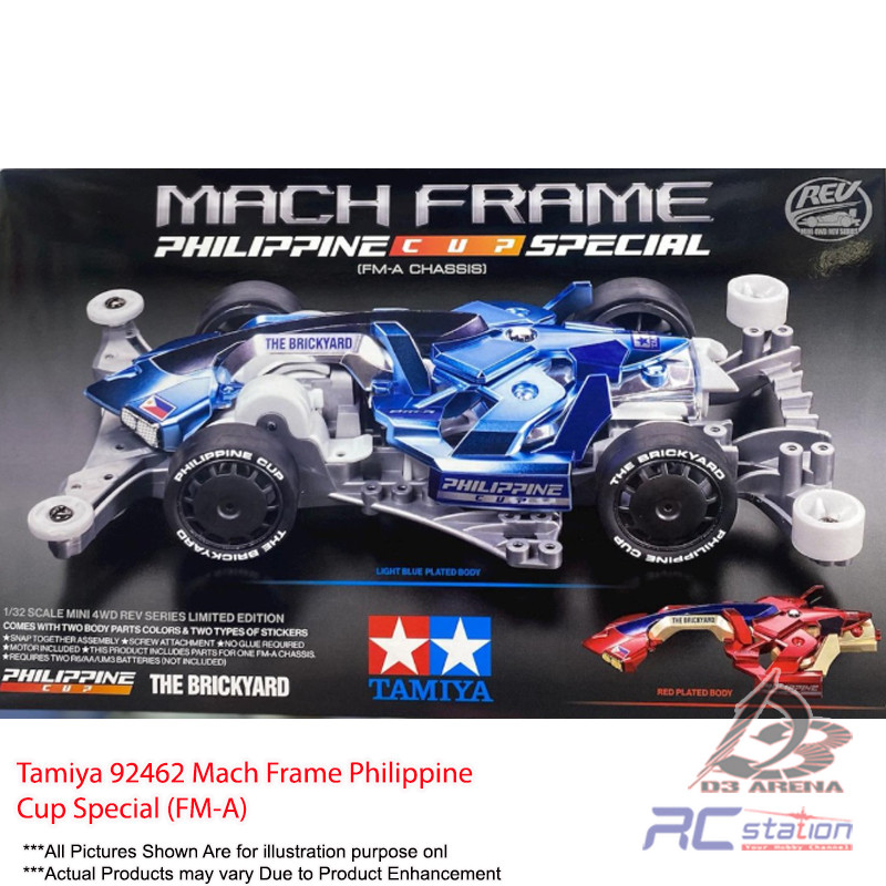 TAMIYA 92462 MACH FRAME PHILIPPINE CUP พิเศษ (FM-A)