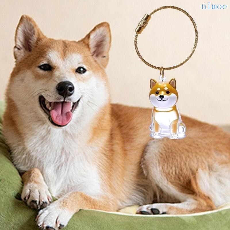 Nio Travel Pet Hair Collector พวงกุญแจขนขนาดเล็กกล่องเก็บพวงกุญแจสําหรับสุนัขแมวและสัตว์เล็กพลาสติก 
