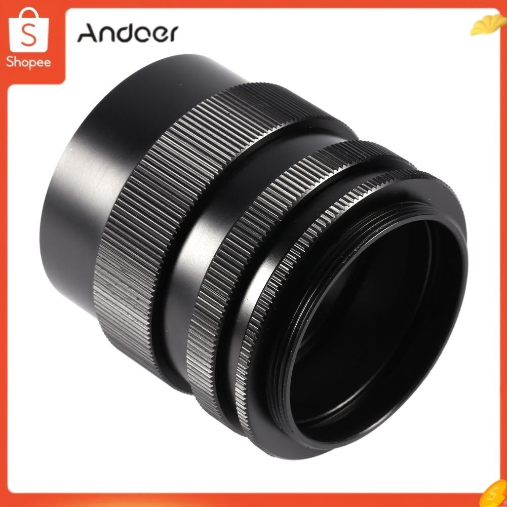Andoer Andoer Macro Extension Tube แหวนชุดฟิล์ม Digital SLR อุปกรณ์เสริมการถ่ายภาพ