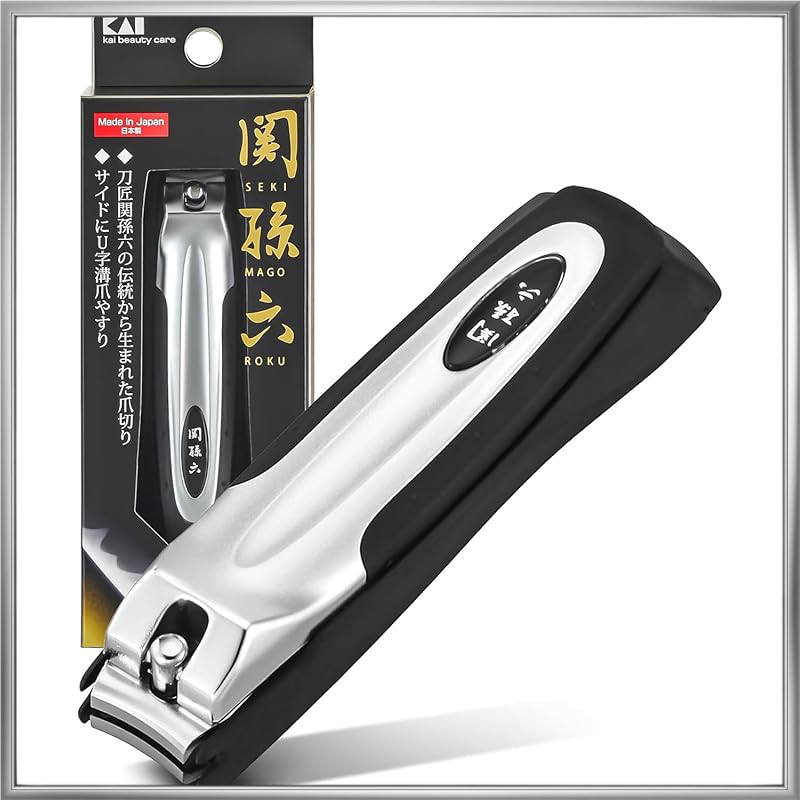 KAI KAI-SANROKU Nail Clipper Type101 L Straight Blade Made in Japan HC1801