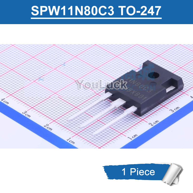 1 PC Original SPW11N80C3 TO-247 11N80C3 11A/800V N-channel MOSFET ทรานซิสเตอร์ใหม่