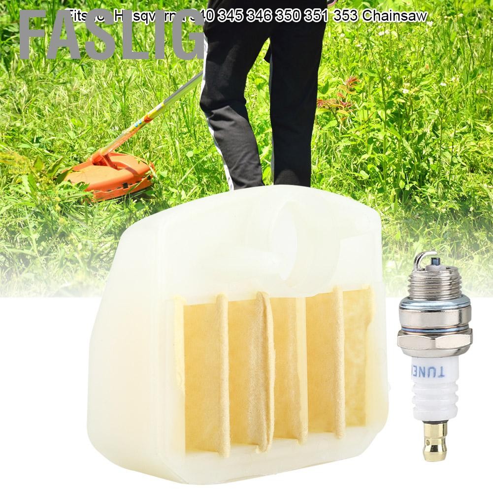 Faslig กรองอากาศ L7T Spark Plug Kit วัสดุโลหะติดตั้งง่ายการบำรุงรักษาเลื่อยลูกโซ่