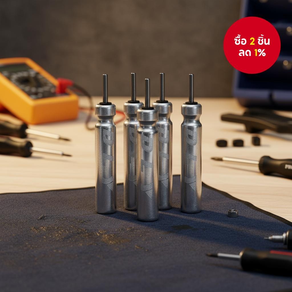 ทุ่นตกปลาระบบไฟฟ้าพร้อมไฟกลางคืน พร้อมถ่าน CR425 5 ก้อน