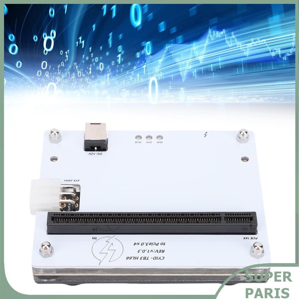 Superparis Superparis Serounder การ์ดกราฟิกภายนอก Dock USB4 10Gbps สำหรับ JHL7440 PCIE 16X สล็อต PCB