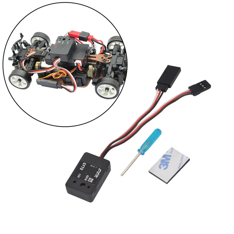 RC K989 Drift Gyro สําหรับ WLtoys K969 mjx 14303 wpl D12 1/24 1/28 Drift รถรีโมทคอนโทรล Racing รถอะไ