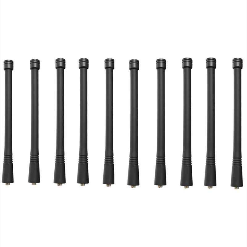 10PCS Walkie-talkie 136-174MHz เสาอากาศ VHF สําหรับ CP150 CP200 CP200D EP450 EX500 EX560 HT750 HT125