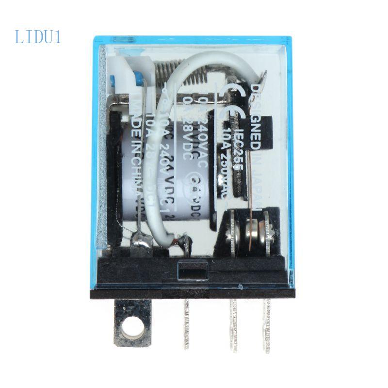 LIDU1 MY4NJ LY2NJ MY2NJ รีเลย์กําลังไฟระดับกลาง MY4N-J AC 220V สําหรับ DC 24V 10A 8 Pin