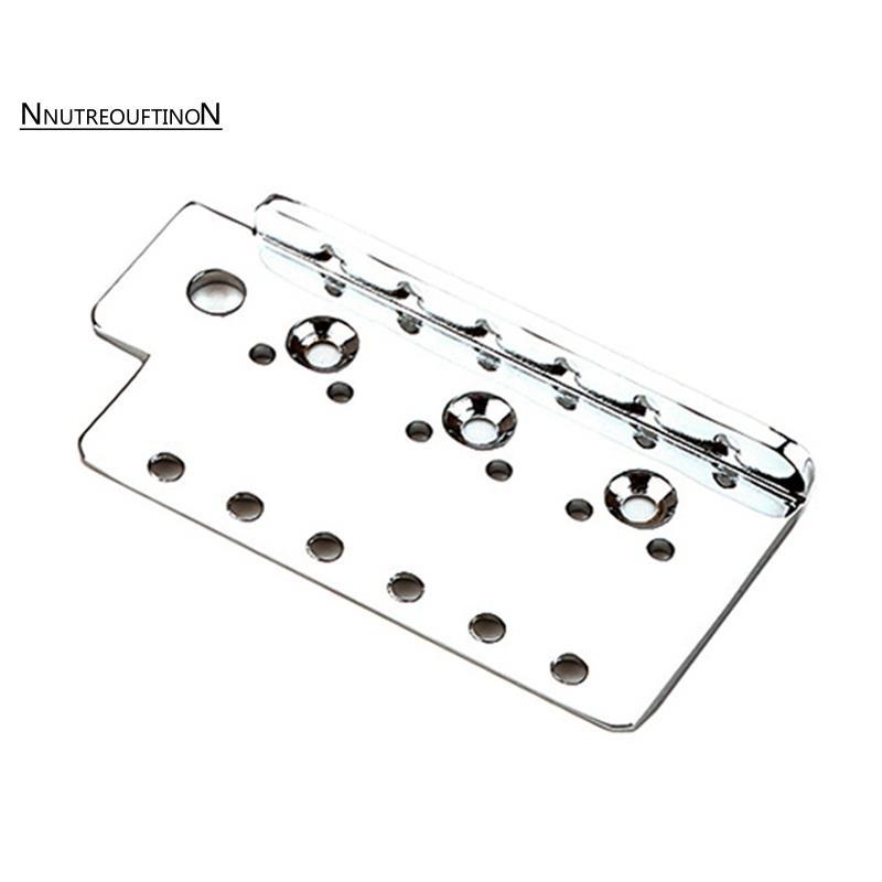 [ขายร้อน N]ชิ้นส่วนแผ่นสะพาน Tremolo 6 สายสําหรับกีตาร์ไฟฟ้า Tremolo Bridge