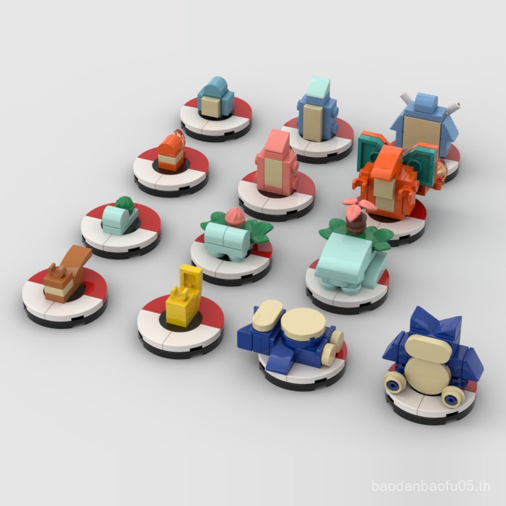 Royal Beast Card Version สินค้า q Pikachu บทคัดย่อสาม Magical เครื่องประดับ Dream moc เด็กบล็อกอาคาร