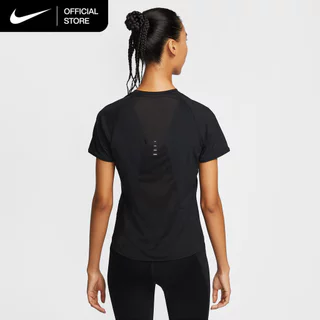 Nike Dri-FIT Women's Swift Short-Sleeve Running Top - Black [HM9699-010]