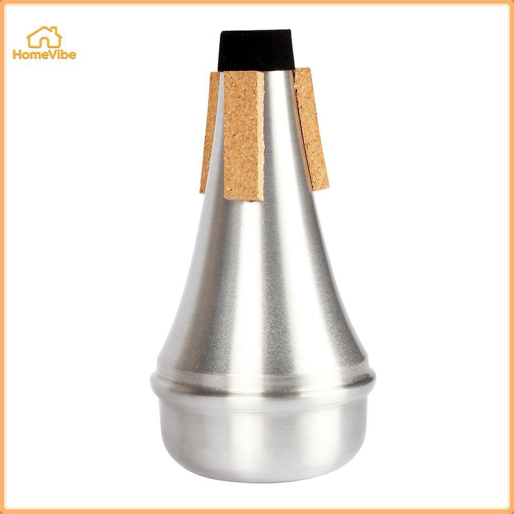 HomeVibe Vbestlife Trumpet Straight Mute Aluminium Alloy Practice สำหรับเล่นอุปกรณ์เสริม