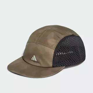 adidas วิ่ง หมวกแก๊ปวิ่งพิมพ์ลาย Unisex สีเบจ KR8985