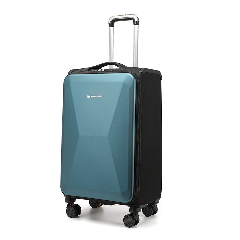 Swiss Army Knife Trolley Suitcase 20 Boarding Travel รหัสผ่าน 93 ซม.นักเรียนชาย Universal ล้อหญิงน้ํ