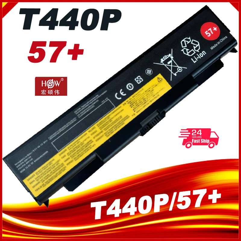แบตเตอรี่แล็ปท็อปสําหรับ Lenovo ThinkPad T440P T540P W540 W541 L440 L540 Seies